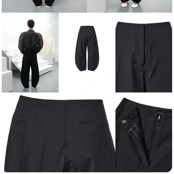 Amomento Curved Leg Trousers - Picture 6 of 6